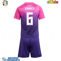 Germany Joshua Kimmich #6 Replica Away Minikit Euro 2024 Short Sleeve (+ pants)